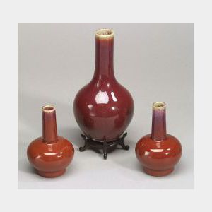 Three Bottle Vases
