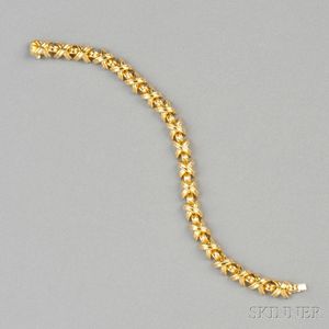 18kt Gold "Signature" Bracelet, Tiffany & Co.