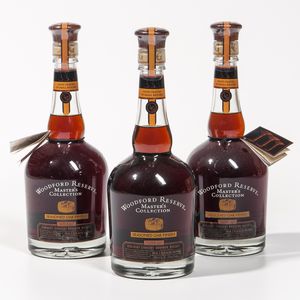 Woodford Reserve Masters Collection Seasoned Oak Finish, 3 750ml bottles