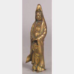 Gilt -bronze Figure of Kannon