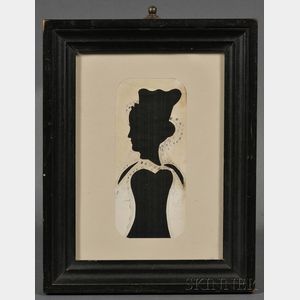 Silhouette Portrait of a Lady