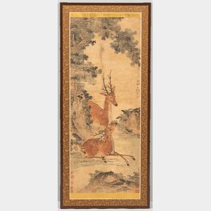 Framed Chinese Screen Panel