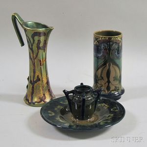 Three Art Pottery Items