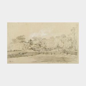 James Ward (British, 1769-1859) The Pasture, A Sketch