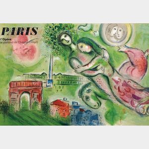 After Marc Chagall (Russian/French, 1887-1985) Paris l'Opera - Roméo et Juliette