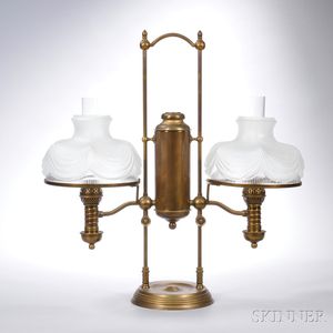 Manhattan Brass Co. Double Student Lamp