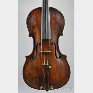 French Violin, Augustine Chappuy, Mirecourt, c. 1790