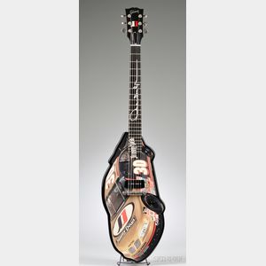 American Electric Guitar, Gibson Musical Instruments, Nashville, 1999, Model Jimmy Dean Nascar
