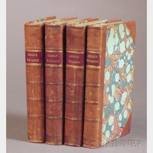 Collection of Mostly Decorative 18th and 19th Century Leather-bound Titles