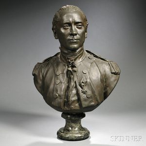 Bronze Bust of John Paul Jones