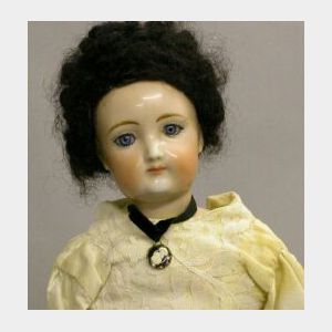Glazed China Head Lady Doll