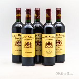 Mixed Chateau Malescot St. Exupery, 5 bottles