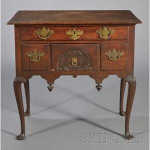 Mahogany Carved Dressing Table