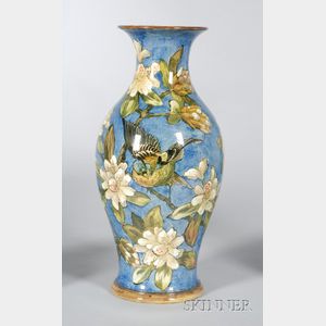 Doulton Lambeth Faience Vase