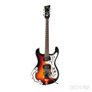 Marty Stuart Mosrite JM65 Single Neck Electric Guitar, 1990