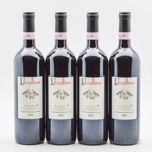 Uccelleira Brunello di Montalcino 2004, 4 bottles
