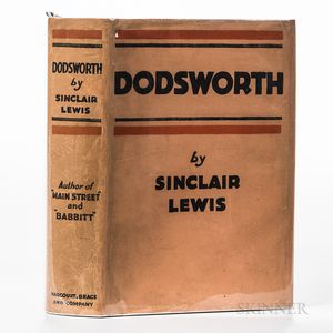 Lewis, Sinclair (1885-1951),Dodsworth.