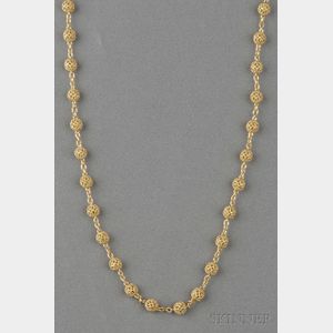 18kt Gold "Gitan" Necklace, Cynthia Bach