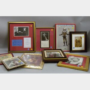 Group of Framed Photographs and Theater Related Prints