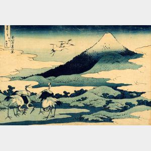 Hokusai: 36 Fuji: Umezawa, Sagami