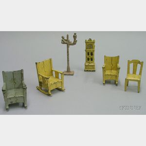 Six Kilgore Cast-iron Living Room Furniture