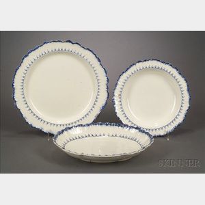 Wedgwood Pearlware Partial Dinner Service
