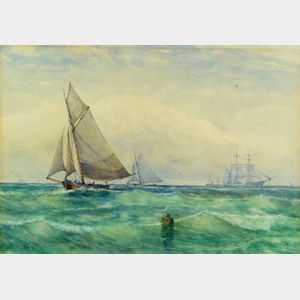 American School, 19th/20th Century Sailing Vessels