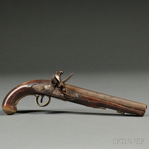 Ketland Marked Flintlock Pistol