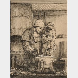 Rembrandt van Rijn (Dutch, 1606-1669) The Goldsmith