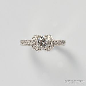 Platinum and Diamond Ring, Tiffany & Co.