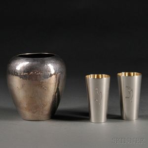 Three German Silver Items