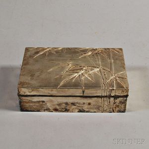 Silver-clad Hardwood Box