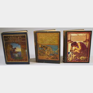 Three Maxfield Parrish Illustrated Books