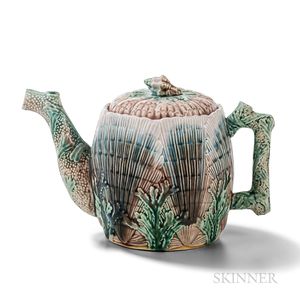 Griffin, Smith & Hill Etruscan Majolica Teapot and Cover