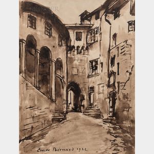 Émile Bernard (French, 1868-1941) Old Roman Street