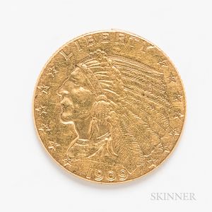 1909 $2.50 Gold Quarter Eagle