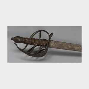 Georgian Basket-hilted Broad Sword