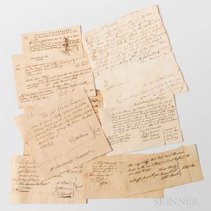 Group of Historical Documents