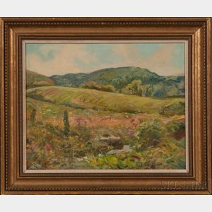 Robert Owen (American, 1878-1957) Country Landscape