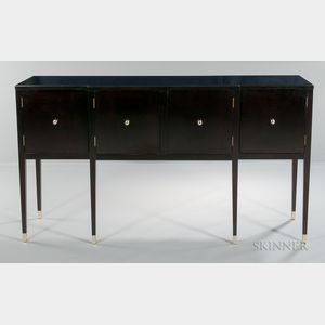 Modern Lacquered Sideboard in the Style of Baker