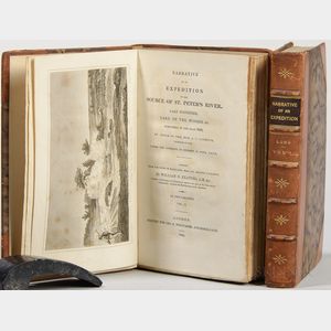 Keating, William H. (1799-1840) Narrative of an Expedition to the Source of St. Peters River, Lake Winnepeek, Lake of the Woods, &c. P