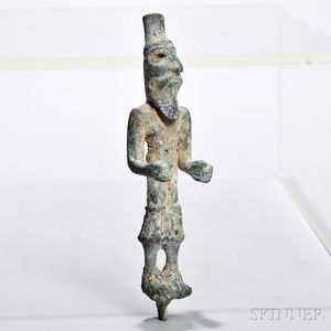 Canaanite Copper Figure of a Deity