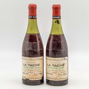Domaine de la Romanee Conti La Tache 1966, 2 bottles