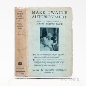Twain, Mark (1835-1910) Mark Twain's Autobiography Volume. II