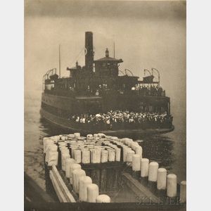 Alfred Stieglitz (American, 1864-1946) The Ferry Boat