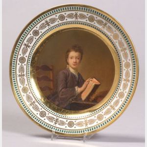 Imperial Porcelain Portrait Plate