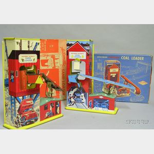 Two Wolverine Lithographed Tin Kinetic Toys in Original Boxes