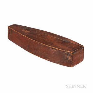 American Red-painted Violin Case