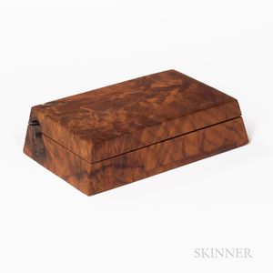 Michael Elkan Raw Wood Jewelry Box