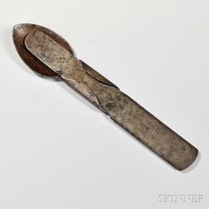 Civil War-era Fork, Knife, and Spoon Set